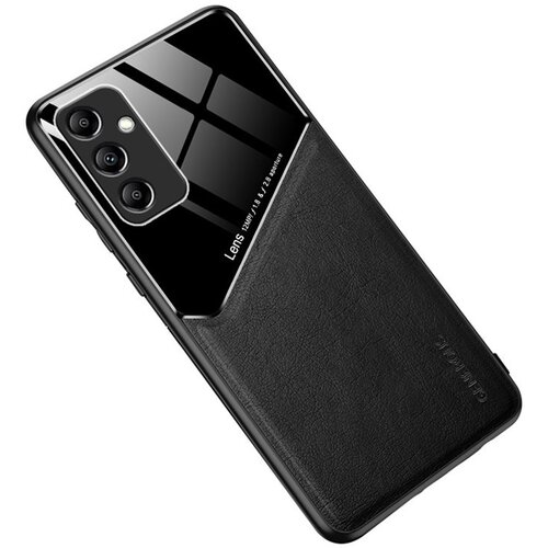 Leather Coated maska za Samsung Galaxy S25 - Black Cijene