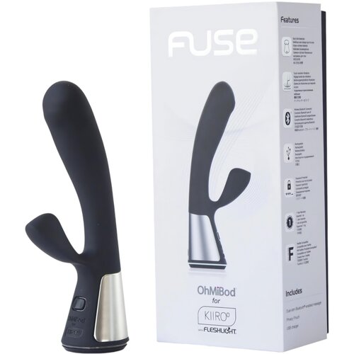 KIIROO rabbit vibrator - OhMiBod Fuse, crni Cene