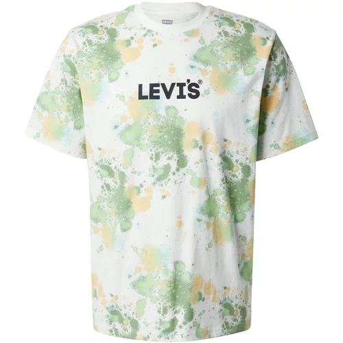 Levi's Majica žuta / zelena / crna / bijela