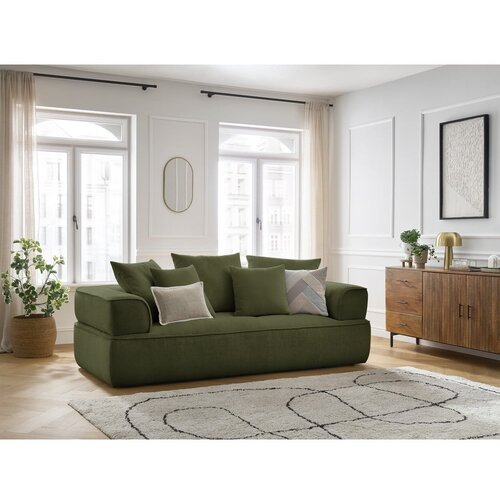 Bobochic Paris Zelena sofa od &amp;scaron;enila 237 cm Whesley &amp;ndash; Slike