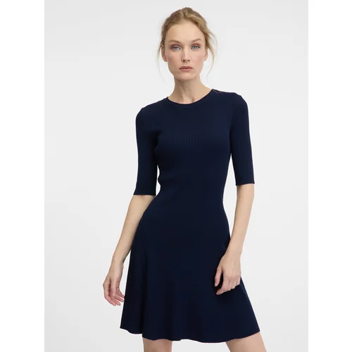 Orsay Dark blue women's short dress - Women's