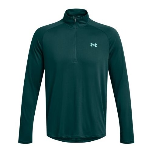 Under Armour Mu&amp;scaron;ka majica dugi rukav Tech 2.0 1/2 Zip Zelena Slike