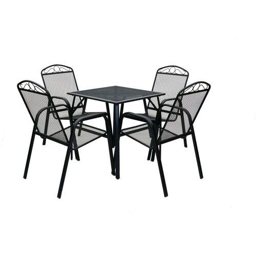 Rojaplast Kovinska vrtna miza 70x70 cm ZWMT &amp;ndash; Slike