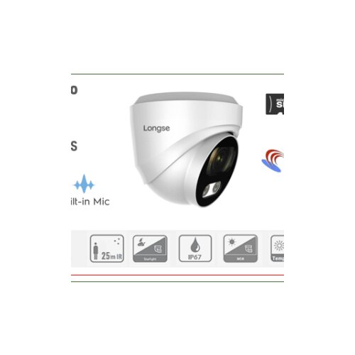 IP Kamera Dome 5MP 2.8mm 25m IR POE + Mic + SD Slot CMLBKL500 Cijene