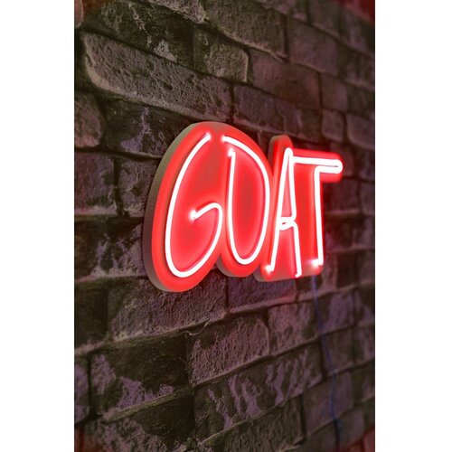 Wallity Dekorativna plastična LED rasveta GOAT Red Slike