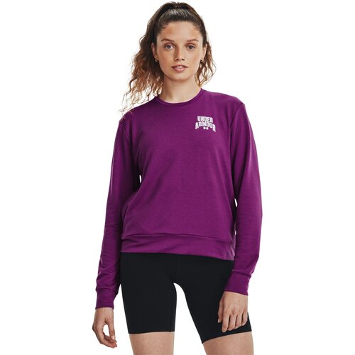 Under Armour Women's Rival Terry Graphic Crew Sweatshirt Cene
