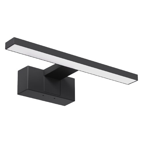 Mitea Electric M209452 LED Zidna lampa, 6500K, IP44, 6W, Crna Slike