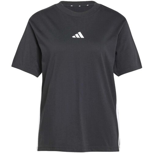 Adidas Majice &amp;amp; Polo majice W 3S Sj T Črna Slike