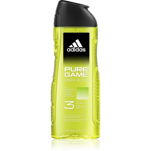 Adidas Pure Game 3in1 gel za prhanje 400 ml za moške Cene