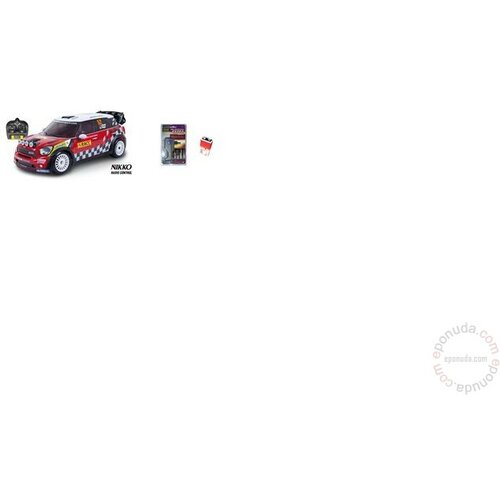 Nikko Mini Countryman WRC+ punjač i baterije (0124216023) Slike