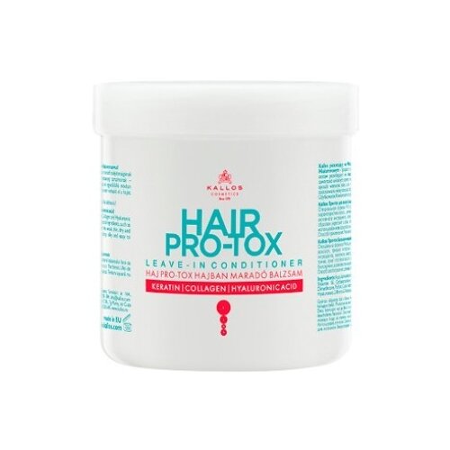 Kallos Hair Botox Leave-In Conditioner regenerator za suhu i o&amp;scaron;tećenu kosu bez ispiranja 250 ml Slike