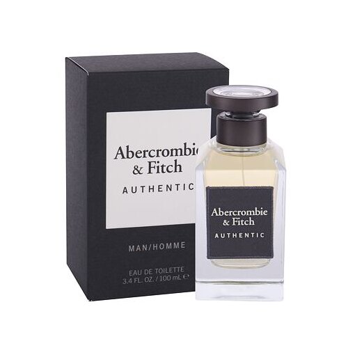 Abercrombie & Fitch Authentic toaletna voda 100 ml oštećena kutija za muškarce Cijene