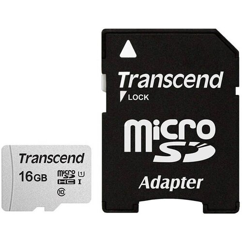 Transcend Memorijska kartica 16GB TS16GUSD300S-A MicroSD + adapter Cene
