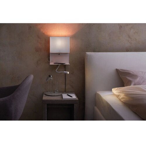 PAULMANN 78913 - LED/2,5W + 1xE27/40W Zidna svetiljka sa USB MERANI 230V Slike
