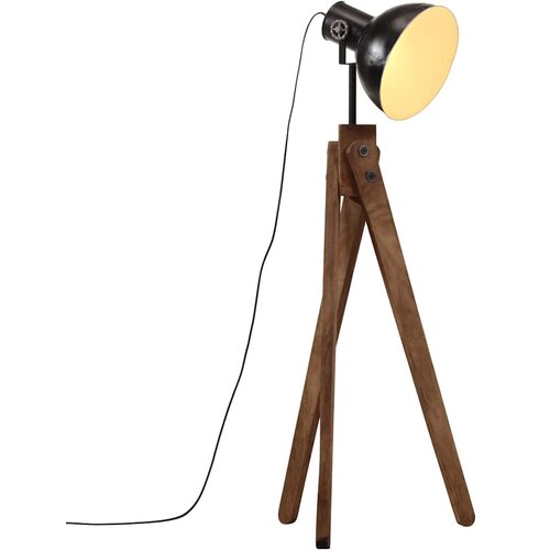  Podna svjetiljka 25 W crna 45x45x120 cm E27 Slike
