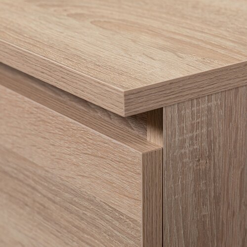 AKORD Regal, 1 Vrata In 2 Predala, Hrast Sonoma, (5000332567) Slike