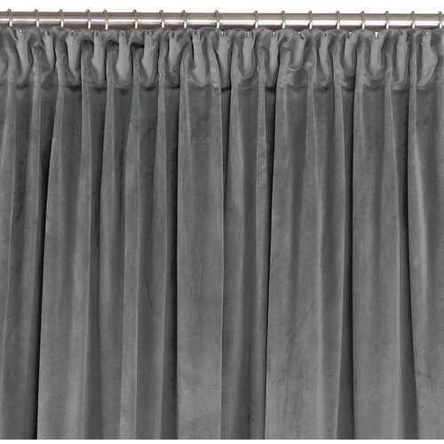  Curtain VILA color graphite style classic dragon tape transparent 5 cm velvet 400x245 HOMEDE Cene