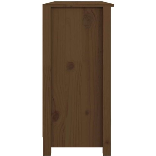 VidaXL komoda smeđa boja meda 100x35x74 cm od masivne borovine Slike
