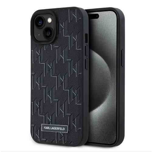 Karl Lagerfeld iPhone 15 Ovitek za telefon Črna Cene