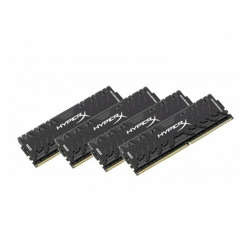 Kingston DIMM DDR4 64GB (4x16GB kit) 3200MHz HX432C16PB3K4/64 HyperX XMP Predator ram memorija Slike