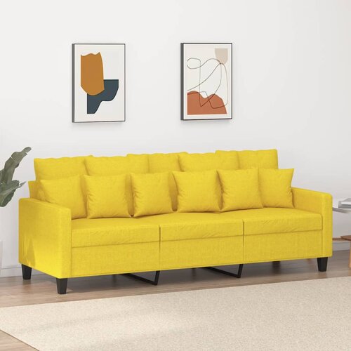  The Living Store Trosed svetlo rumen 180 cm blago - Kavč Trosed, (21449113) Slike