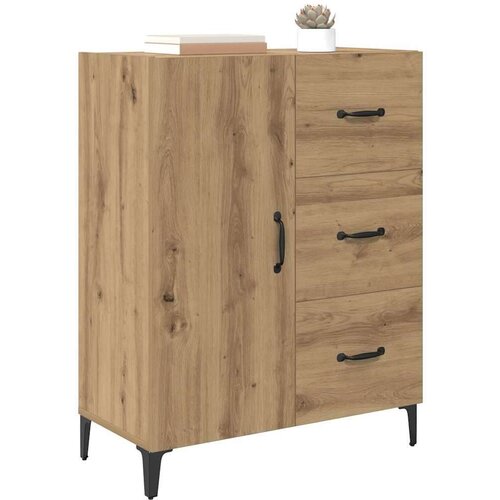  Kreveta Umjetnički hrast 69 5 x 34 x 90 cm Konstruirano drvo Slike