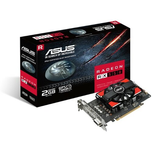 Asus AMD Radeon RX 550 2GB 128bit RX550-2G grafička kartica Slike