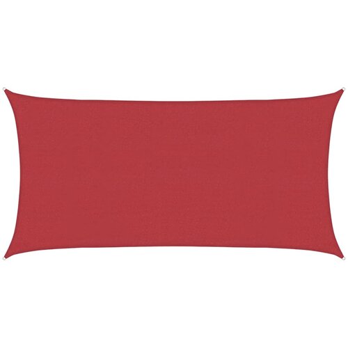  Jedro za za&amp;scaron;titu od sunca 160 g/m&amp;sup2; crveno 2 x 4 m HDPE Slike