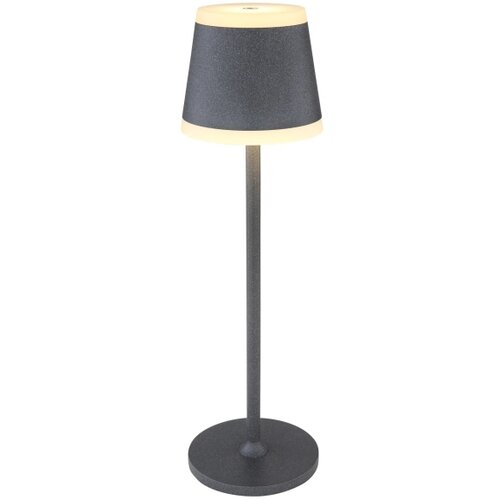 Globo 58433G - LED prigu&amp;scaron;iva stona lampa RIDLEY LED/4,6W/3,7V 3000K siva Slike