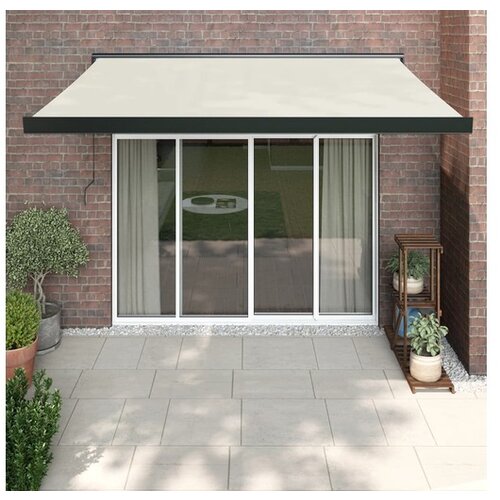 vidaXL Tenda na uvlačenje krem 3 5 x 2 5 m od tkanine i aluminija Cijene