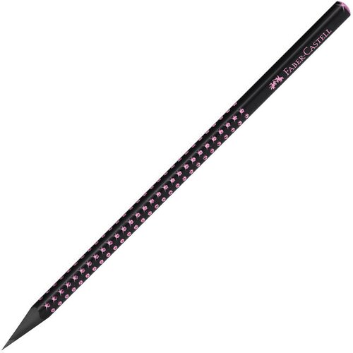 Olovka GRAFITNA B SPARKLE MIDNIGHT FABER-CASTELL 118258 CRNO ROZA Cene