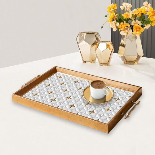 Aberto Design poslužavnik TPEA9805 50 x 29 x 3,5 cm, &scaron;areni Cijene