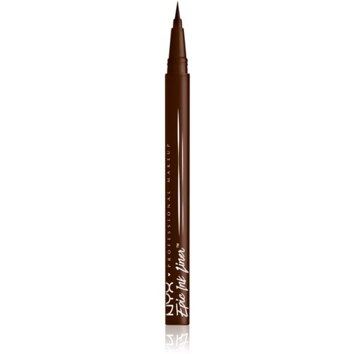 NYX Professional Makeup Epic Ink precizno vodoodporno črtalo odtenek Milk Chocolate 1 ml Slike
