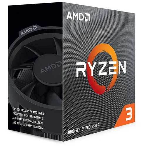 AMD Ryzen 3 4300G AM4 4 cores, 8 threads, 3.8GHz, 4MB L3,65W