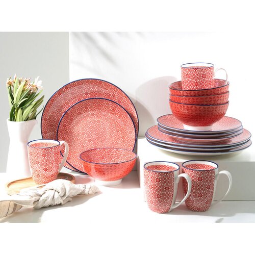 Creatable KOMBINIRANI SERVIS Mediterran Rot Slike