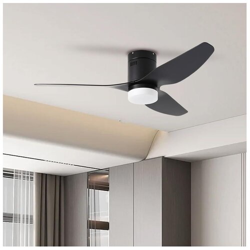  ZEVENTI - LED plafonski ventilator PADUA LED/18W/230V Wi-Fi Tuya crna + daljinski upravljač Cene