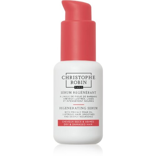 Christophe Robin Regenerating Serum with Prickly Pear Oil regeneracijski serum za suhe, poškodovane, kemično obdelane lase 50 ml Cene