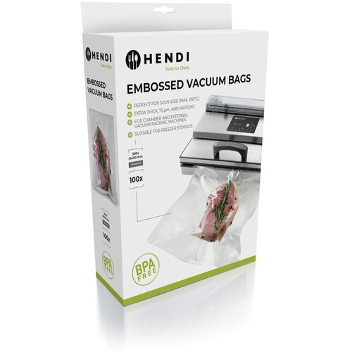 Hendi Reljefne kese za vakuumsko pakovanje, 100 kom, 300x400mm Cene