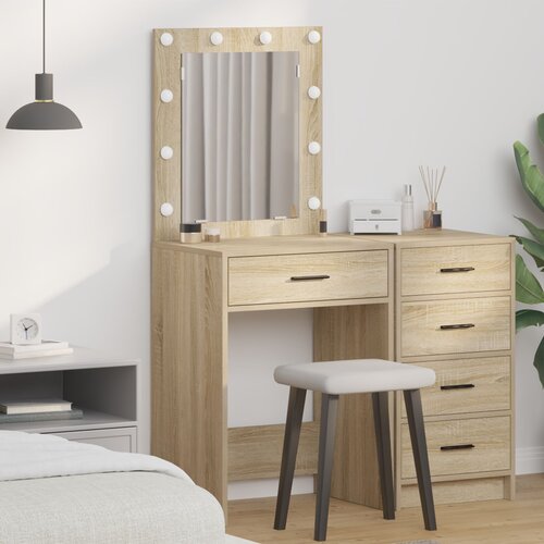 VidaXL Sonoma hrast Drvo od iverice 50 x 41 x 135 cm Slike