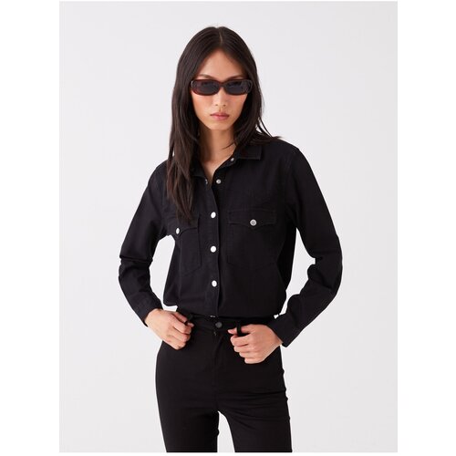 LC Waikiki Shirt - Black Slike