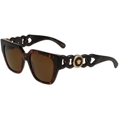 Versace Sončna očala '0VE4409' rjava / konjak / zlata