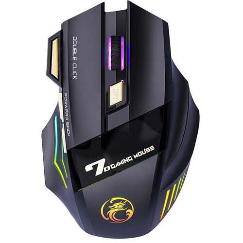  BEZICNI MIS GW-X7 LED PUNJIVI 2.4G IMICE CRNI Slike