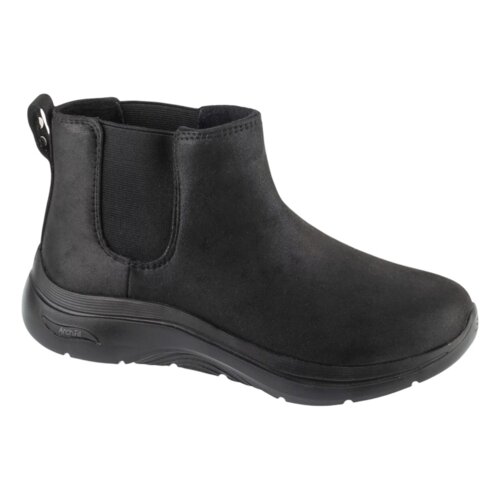 Skechers Pol&amp;scaron;kornji Go Walk Arch Fit 2.0 Boot - Classic Charm Črna Slike
