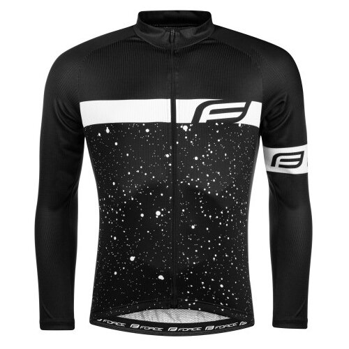 Force Dres spray dugi rukav, crna-bela s ( 9001393-S ) Cene