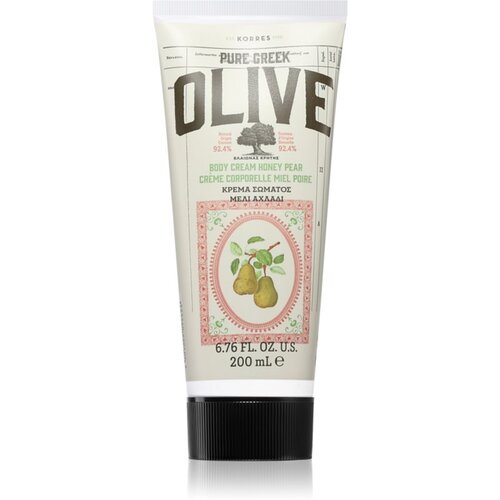 Korres Pure Greek Olive & Honey Pear hranjiva krema za tijelo 200 ml Cijene