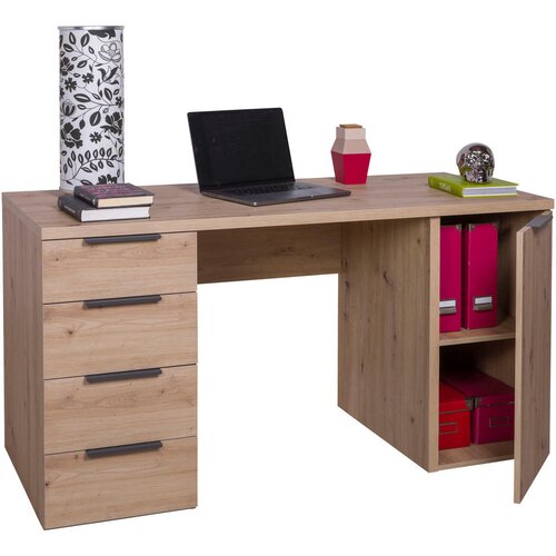 CARRYHOME pisalna miza leseni material Slike