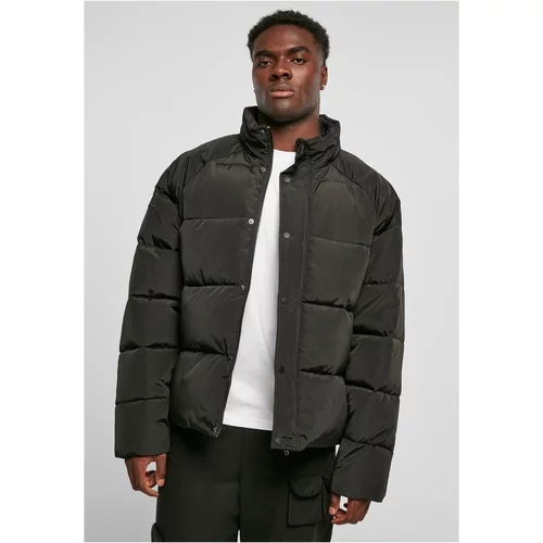 Urban Classics Plus Size Raglan Puffer Jacket black