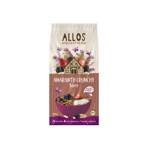 Allos Bio Amaranth Crunchy - jagodičevje Cene
