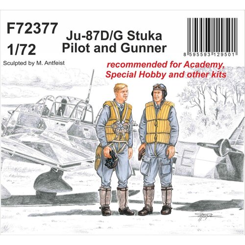 Special-Hobby Junkers Ju-87D/G Stuka Pilot and Gunner, (21287661) Cene