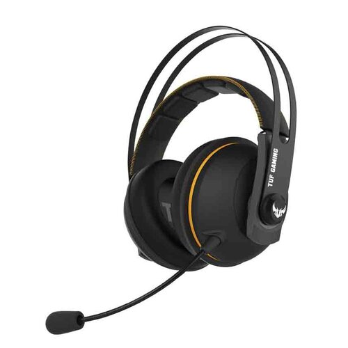 Asus TUF Gaming H7 Wireless Yellow slušalice Slike